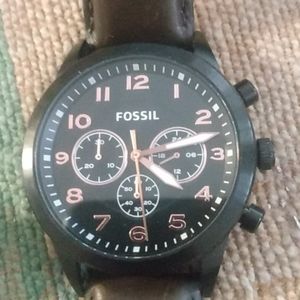 Fossil multifunction 3 dial watch